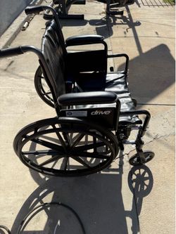 Wheel chair large size. Like new