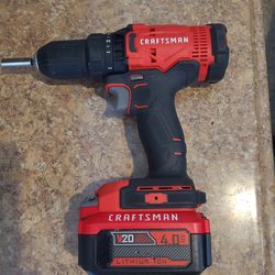 Craftsman drill with battery
