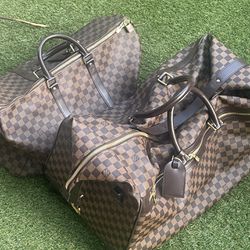 Louis Vuitton Duffle Bag And carry case Hand Bag Carry Bag