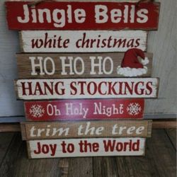 Holiday Sign Decor