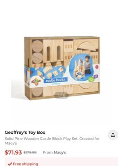 Geoffrey’s Castle Block Box