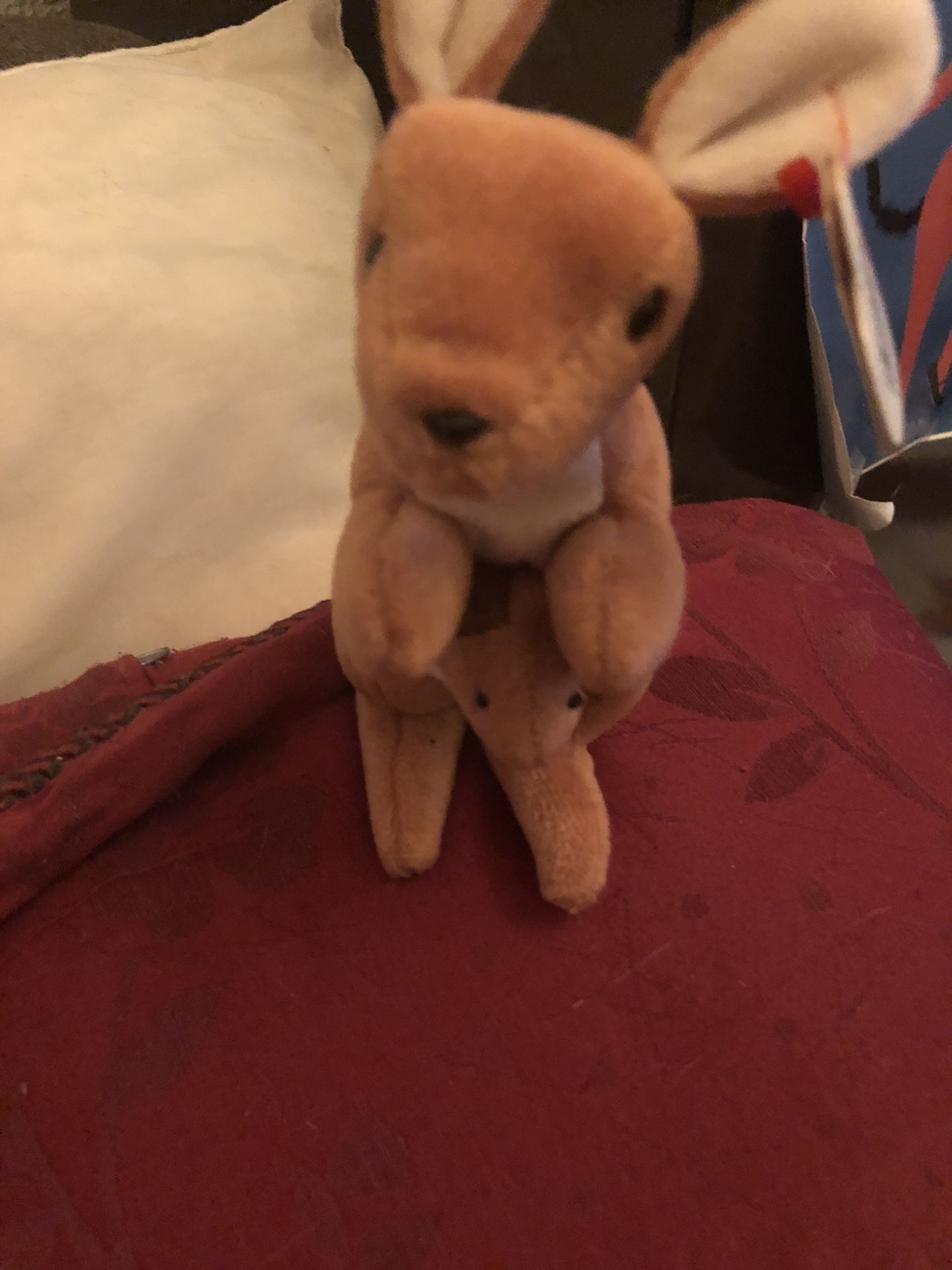 Pouch beanie baby