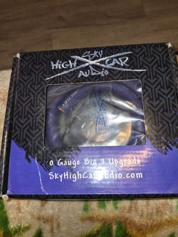 0 Gauge Big 3 Upgrade OFC wire