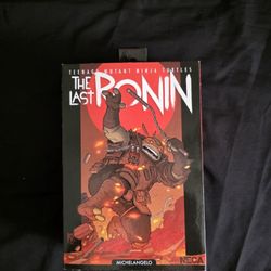 NECA Teenage Mutant Ninja Turtles The Last Ronin Michelangelo 7”