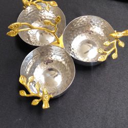 Bowl Snacks Silver And Good 
