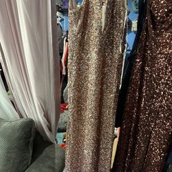 Gold Long Dress