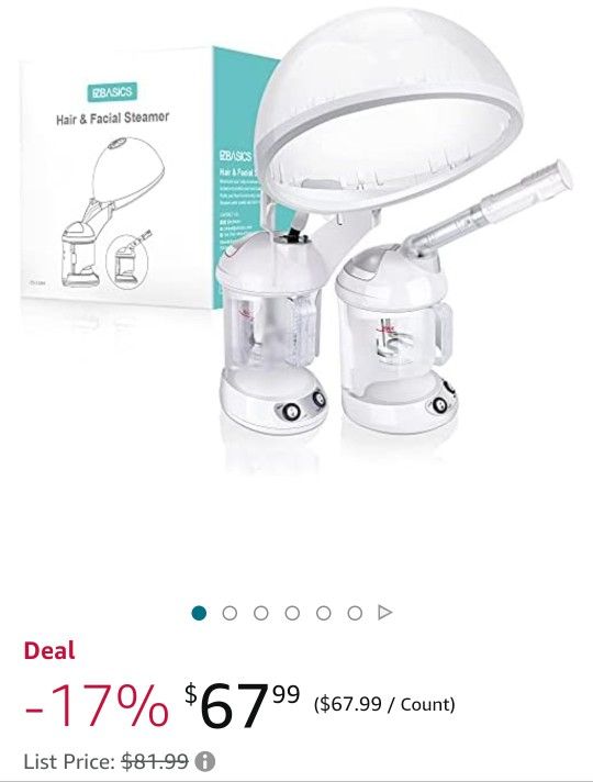 EZ Basics Hair And Facial Steamer