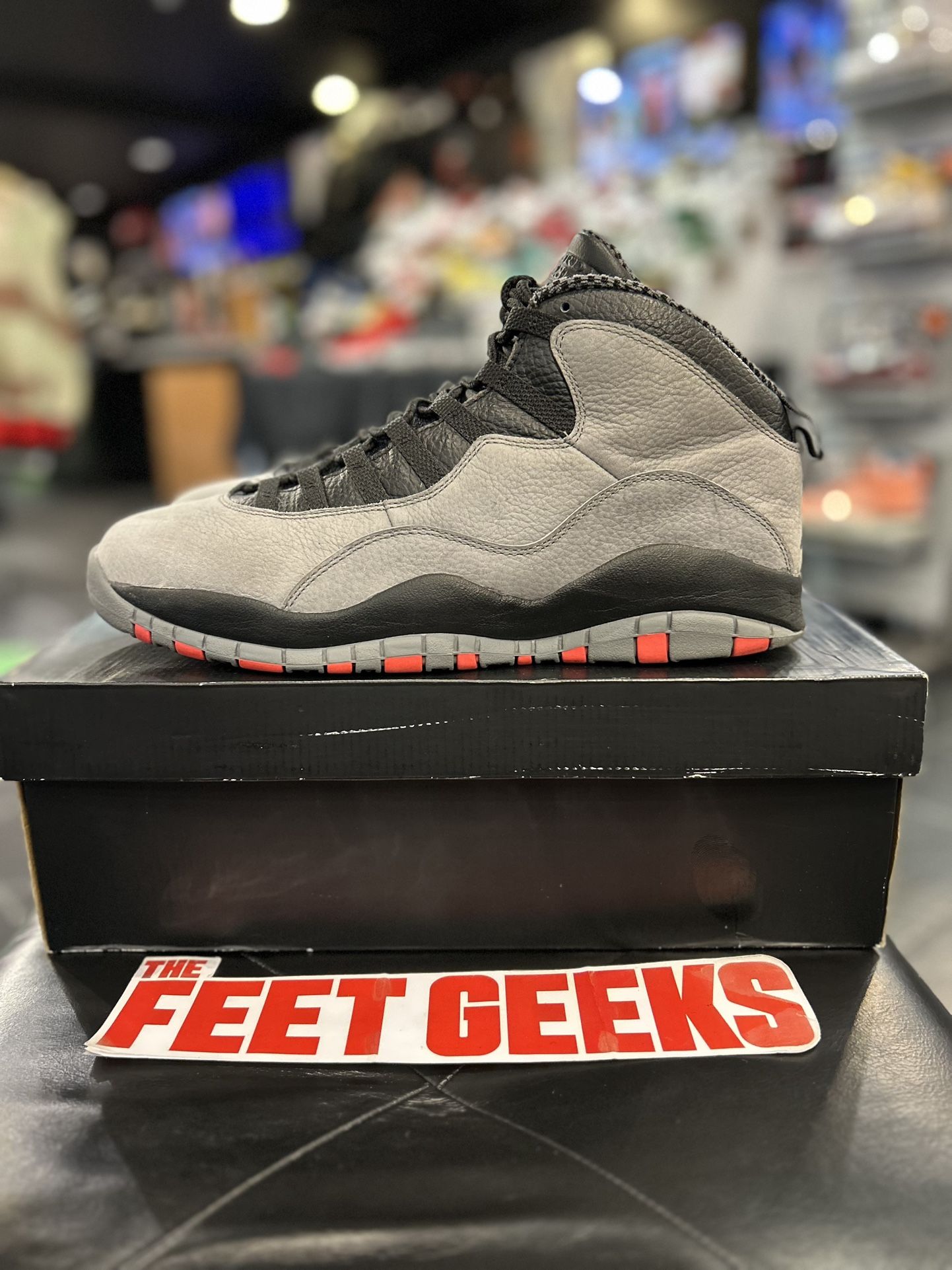 Nike Air Jordan 10 Retro Cool Grey Size 13 Men Shoes