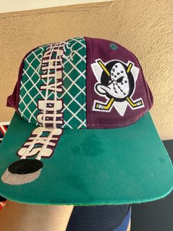 Vintage Mighty Ducks Embroidered SnapBack Hat