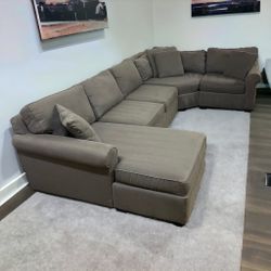 Gray Jonathan Louis Sectional Sofa Couch **ALL NYC DELIVERY**