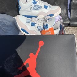 Jordan 4s Military Blue