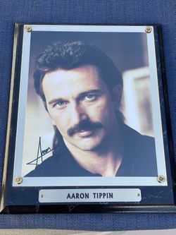 Aaron Tippin Mounted Autographed Picture 1995