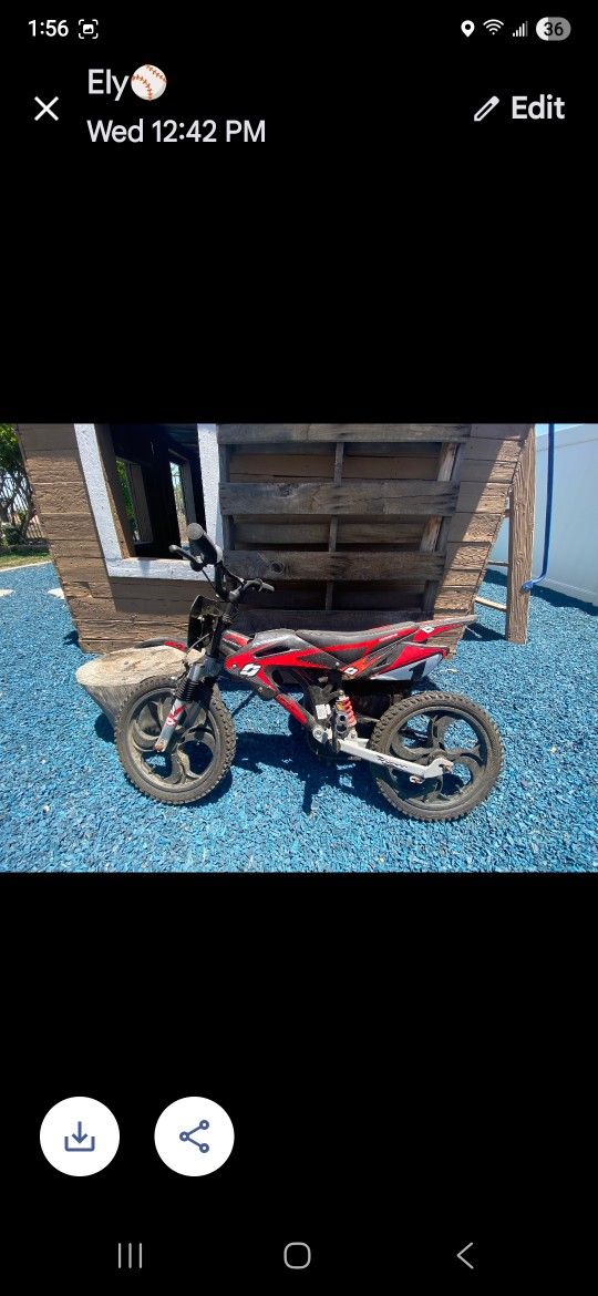 Little Boys Bike (Looks Like Dirt Bike)