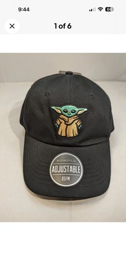 Baby Yoda,, Authentic, Star Wars Baseball Cap. One Size Fits Three Available. . All!