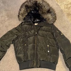 Woman’s Olive Green Michael Kors Coat 