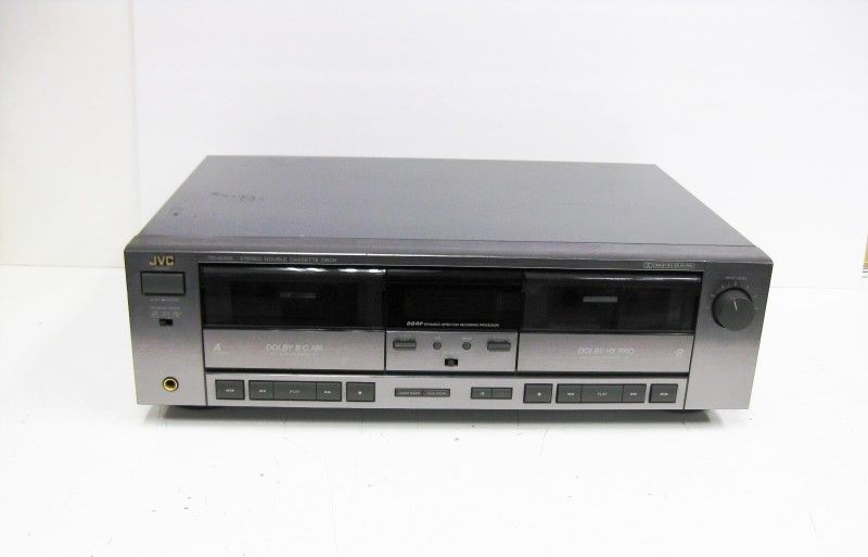 JVC TD-W305 Auto Reverse Dual Cassette Player Deck AS-IS