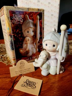 Precious Moments 'This Land Is Our Land' 1992 Limited Edition Figurine