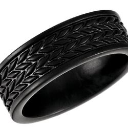 Mens Wedding Band Cobalt 