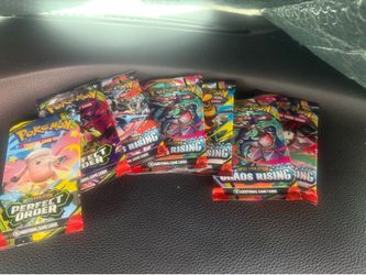 7 booster packs brand new