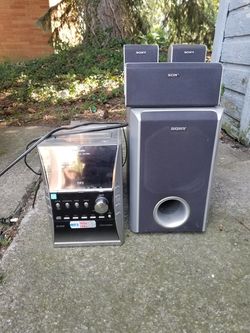 Panasonic 5 disc surround sound system