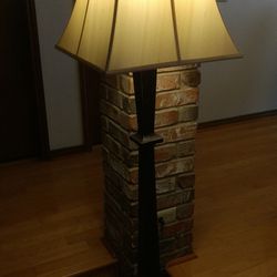 Pottery Barn oil rubbed bronze floor lamp