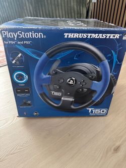 PS4 steering wheel and pedals