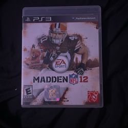 Madden 12 Ps3