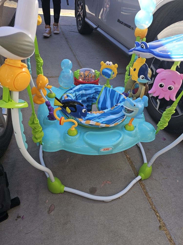 Bright Starts Disney Baby Finding Nemo Sea of Activities Jumper