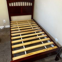 Set 2Bed size twin And Night Stand And Dresser With Mirror