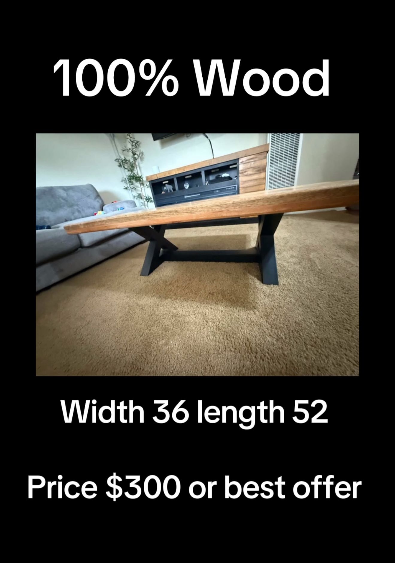 Wood Coffee Table