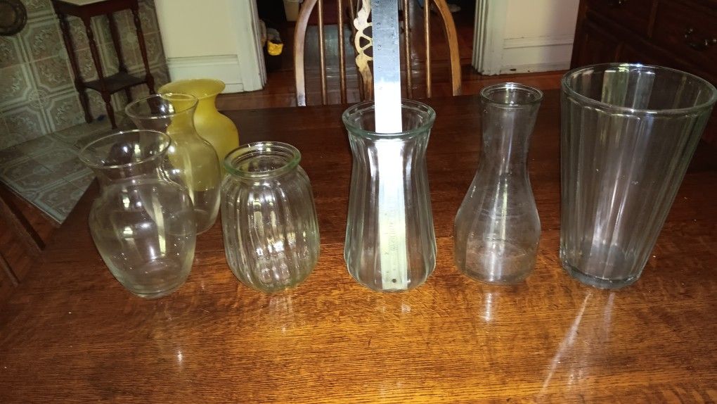 Assorted Flower Vases