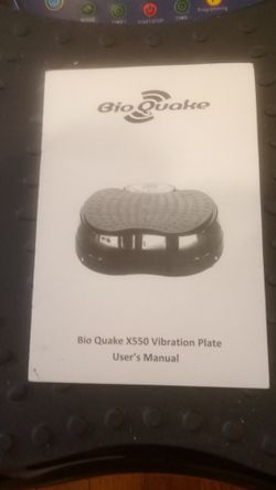 DUAL MOTOR WHOLE BODY VIBRATION PLATE EXERCISE. CHECK OUT MY PAGE FOR MORE ITEMS for Sale in Baltimore MD OfferUp