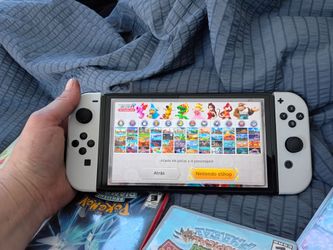 Nintendo switch with 5 games