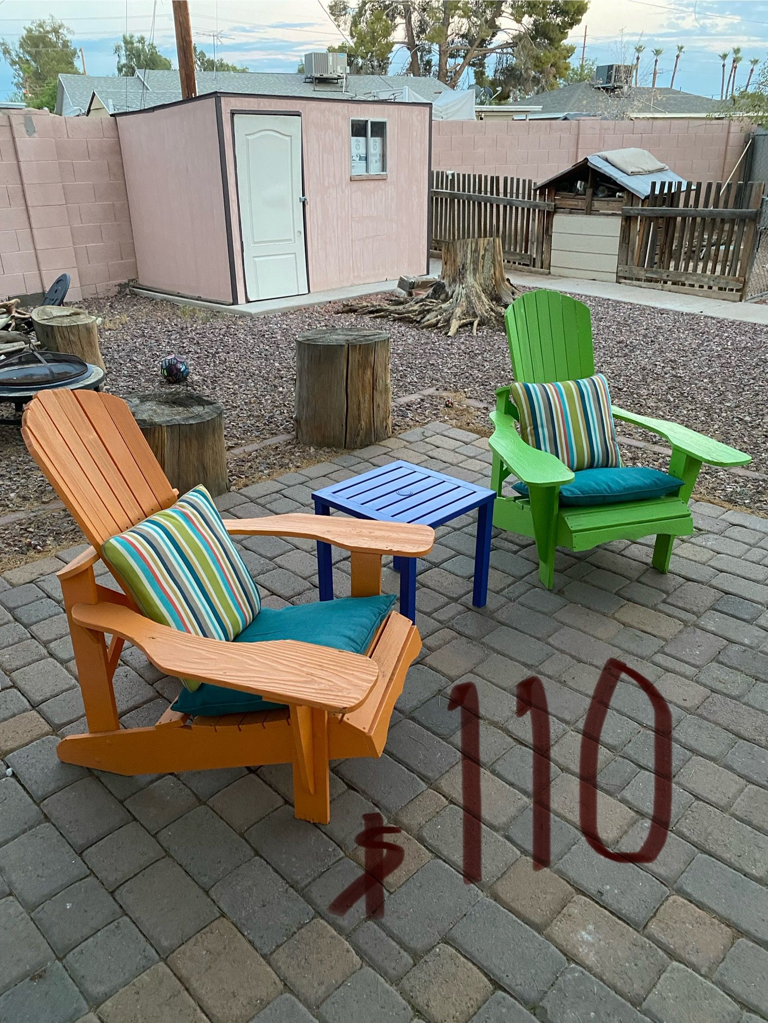 Custom Made Patio Set