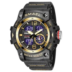 SMAEL Sport Watch Military Wristwatch for Men Waterproof Watch Men 8007