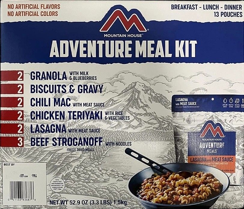 Mountain House 13 Pouch Case! Cheaper Than Bi-Mart!