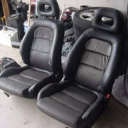 Front/ Rear Integra Rare Leathers with Armest 