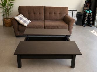 Sofa and coffee table