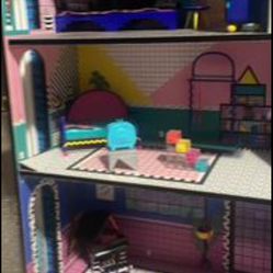 Lol Surprise Doll house and Accessories 