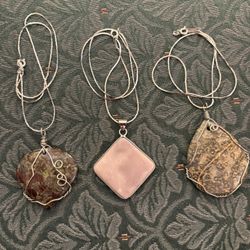 Beautiful Sterling Silver Necklaces New