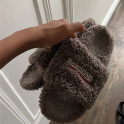 Balenciaga Slides No Box Draw String Bag