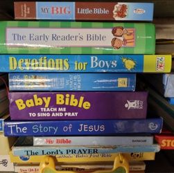 Children's Bibles, see 6 pics, $5 - $10 each