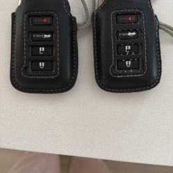 2 Lexus Key Fobs