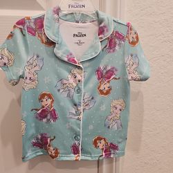 Girl's Disney 2-Piece Pajama Short Set size 2T NWT