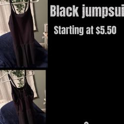 Black Jump Suit