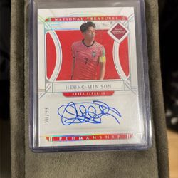 Signed Heung-Min Son Card 