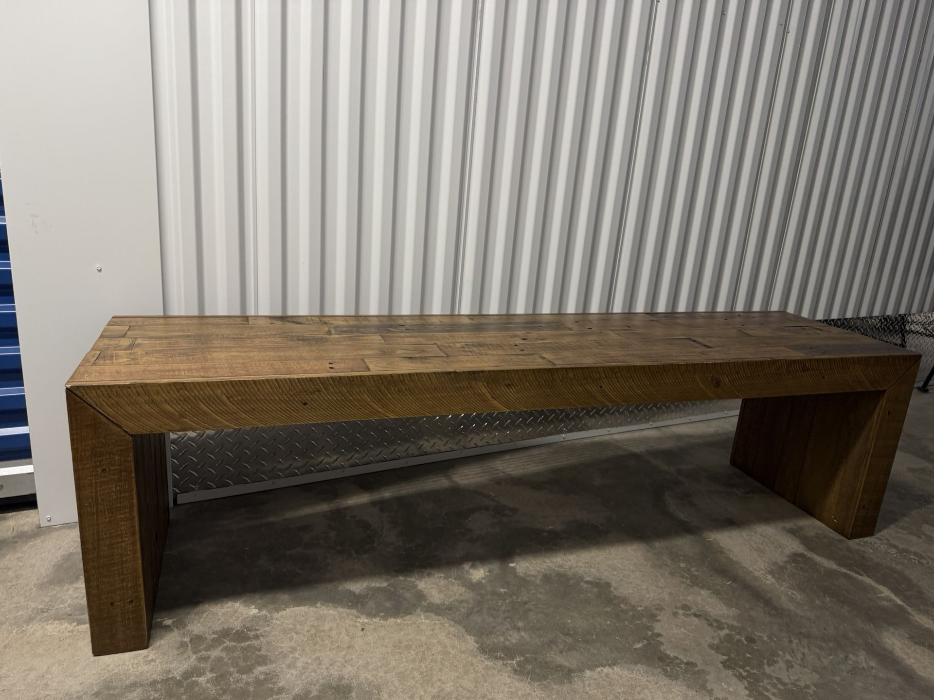 Solid Wood Dining Bench 