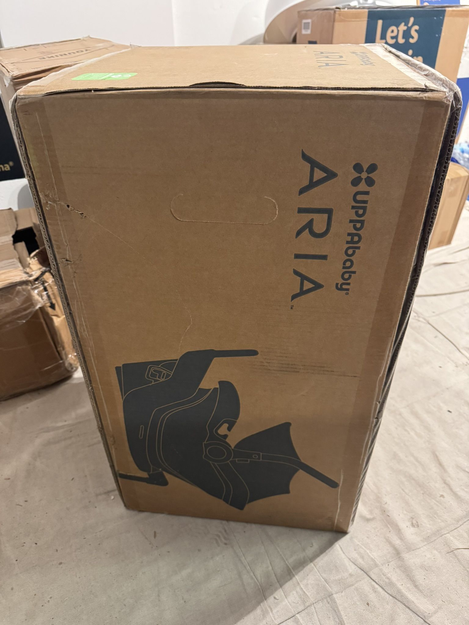 New Uppababy Aria Car seat