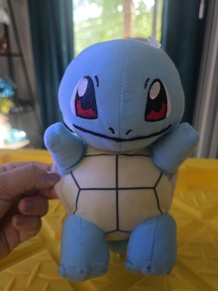 Pokemon Squirtle Turtle Plush Stuffed Toy Nintendo Anime