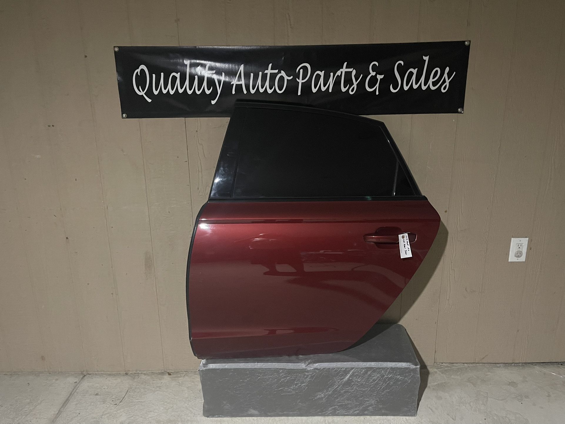 2012 2013 2014 2015 2016 2017 2018 Audi A6 Driver Side Rear Door